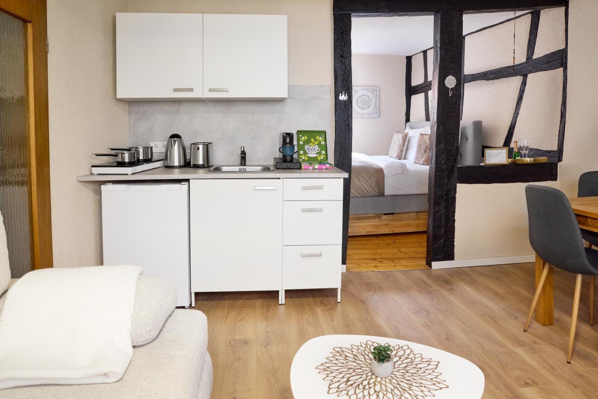 Ferienwohnung Hygge-Flats - Zentral Fuer 2-4 Personen, Wlan Heppenheim  Exterior foto