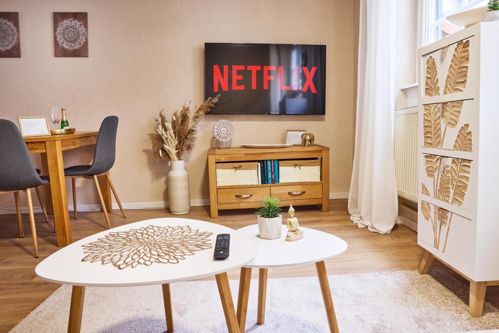 Ferienwohnung Hygge-Flats - Zentral Fuer 2-4 Personen, Wlan Heppenheim  Exterior foto