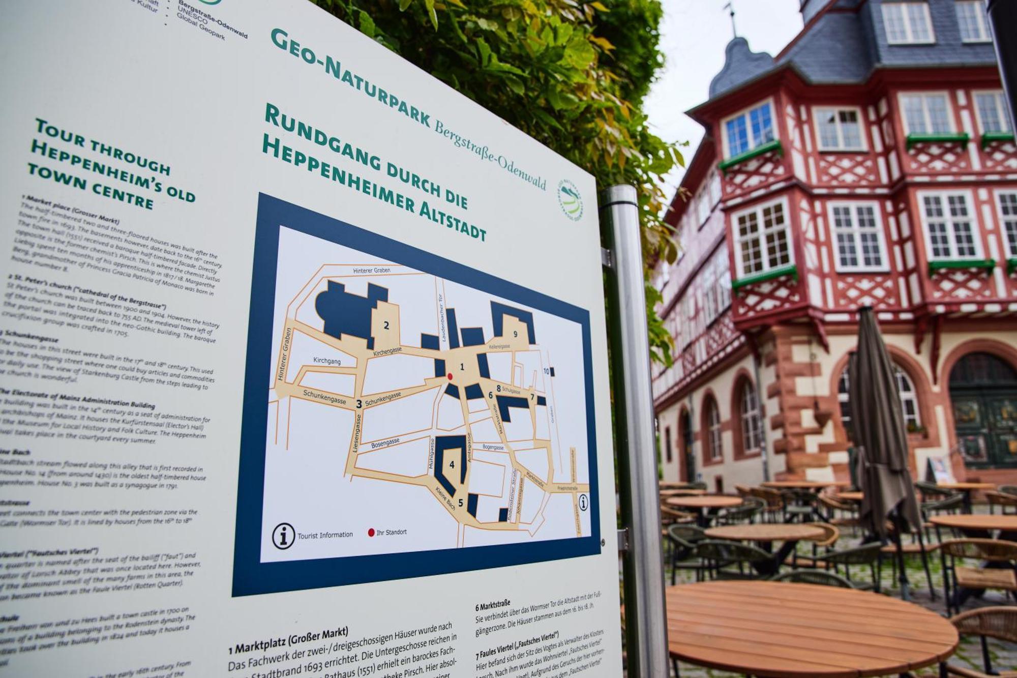 Ferienwohnung Hygge-Flats - Zentral Fuer 2-4 Personen, Wlan Heppenheim  Exterior foto